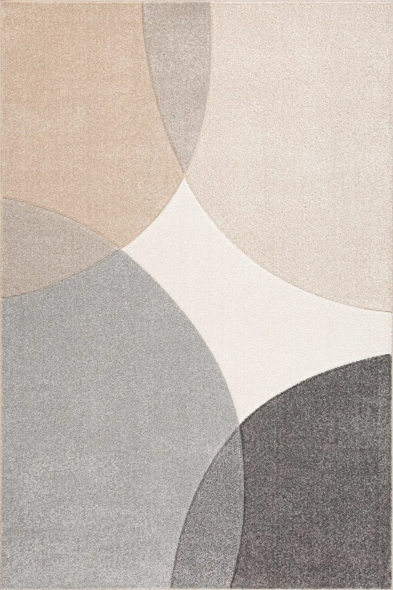 Matta Navon Carved 200x285 cm - Grå/Beige - Products - Textil & mattor - Matta - Modern matta - Wiltonmatta