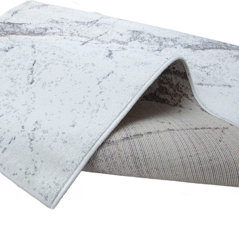 Matta Rönvik 200x285 cm - Vit/Grå - Products - Textil & mattor - Matta - Modern matta - Wiltonmatta