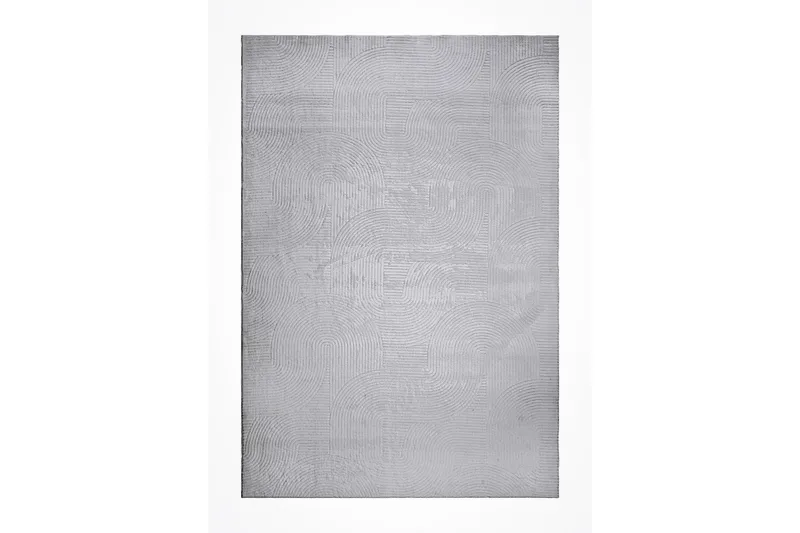 Momita Friezematta 160x230 cm Rektangulär, Grå