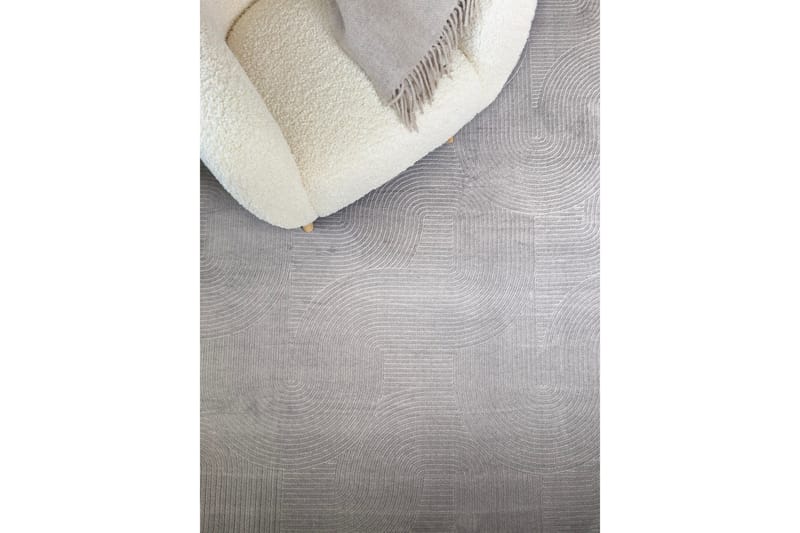 Momita Friezematta 80x250 cm Oblong - Grå - Products - Textil & mattor - Matta - Modern matta - Wiltonmatta