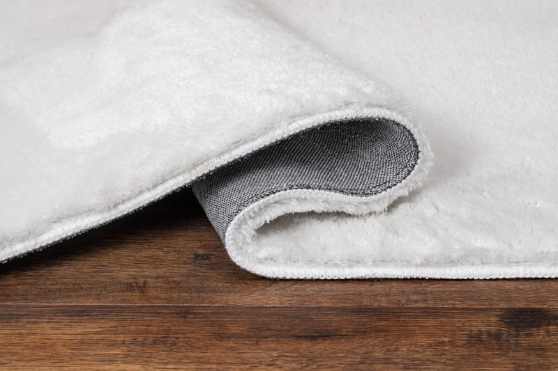 Cozy Ryamatta 120 cm Rund - Vit - Products - Textil & mattor - Matta - Modern matta - Ryamatta