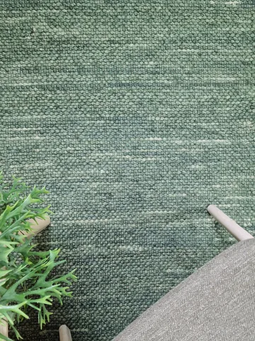 Skagen Ullmatta 300x400 cm Rektangulär - Grönmelange - Products - Textil & mattor - Matta - Modern matta - Ullmatta