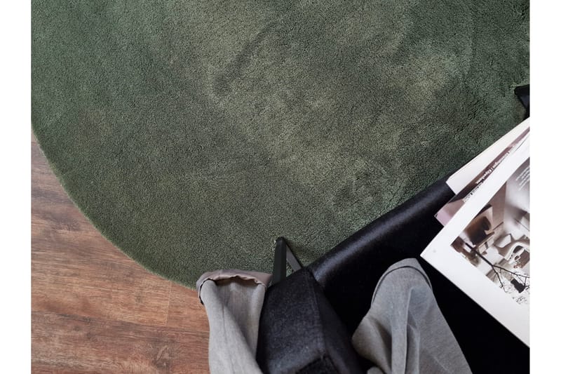 Soft Wiltonmatta 240 cm Rund - Smaragdgrön - Products - Textil & mattor - Matta - Modern matta - Wiltonmatta