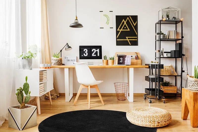 Soft Wiltonmatta Rund 160 cm - Svart - Products - Textil & mattor - Matta - Modern matta - Wiltonmatta