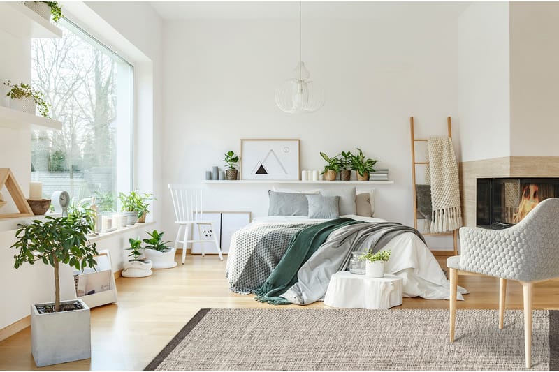 Torsby Ullmatta 140x200 cm Rektangulär - Taupe - Products - Textil & mattor - Matta - Modern matta - Ullmatta