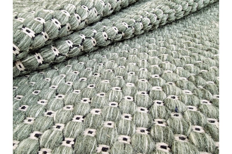 Torekov Ullmatta Rund 200 cm - Grön - Products - Textil & mattor - Matta - Modern matta - Ullmatta