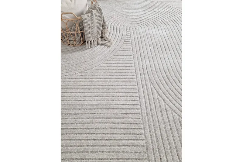 Bella Wiltonmatta 160x230 cm Rektangulär - Linne - Products - Textil & mattor - Matta - Modern matta - Wiltonmatta