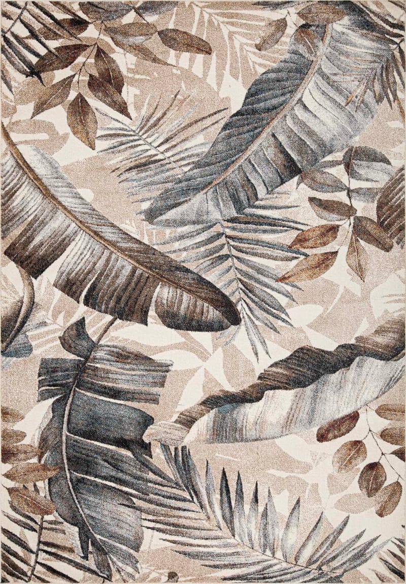 Matta Yelvi 200x200 cm, beige/brun