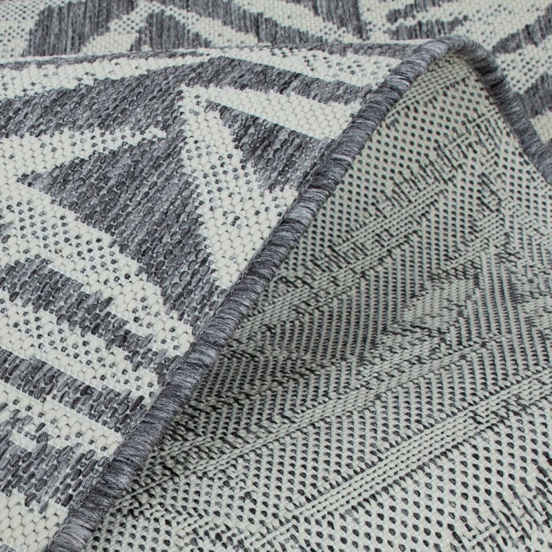 Matta Kolvi Outdoor 133x190 cm - Grå - Products - Textil & mattor - Matta - Utomhusmatta