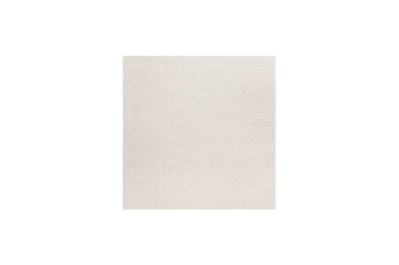 Wiltonmatta Hawaii Trend 200x200 cm, Creme, 200x200 cm, Creme