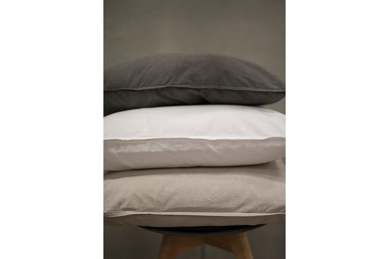 Örngott Washed 50 x 60 cm - Grå - Products - Textil & mattor - Sängkläder