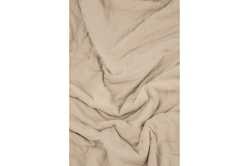 Sally Överkast 260x260 cm - Beige - Products - Textil & mattor - Sängkläder - Överkast - Överkast dubbelsäng