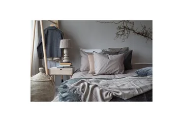 Påslakanset Enkelsäng 2-Dels Washed - Brun - Products - Textil & mattor - Sängkläder - Bäddset & påslakanset - Påslakanset dubbelsäng