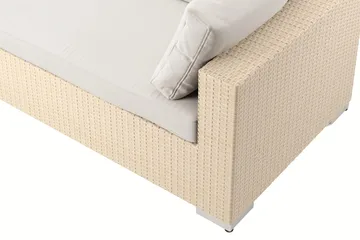 Bahamas Högermodul utomhus 140 cm - Beige - Products - Utemöbler & utemiljö - Övrigt utemöbler - Moduler utesoffa - Vänstermodul utesoffa