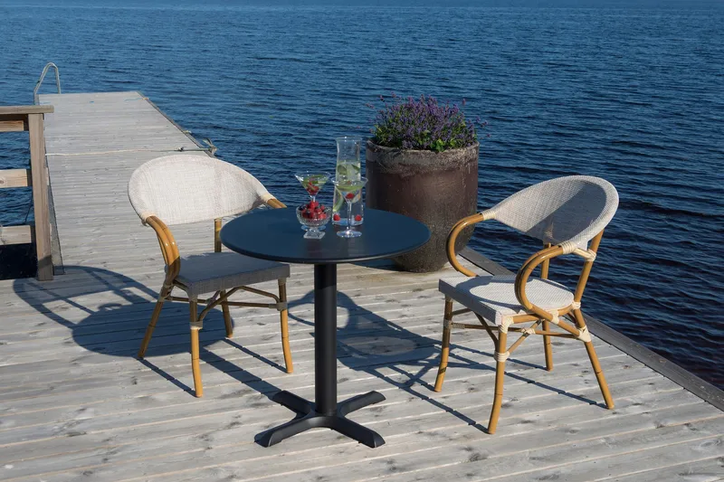 Hillerstorp Caféstol - Grå - Products - Utemöbler & utemiljö - Balkong & altan - Balkongmöbler - Balkongstol