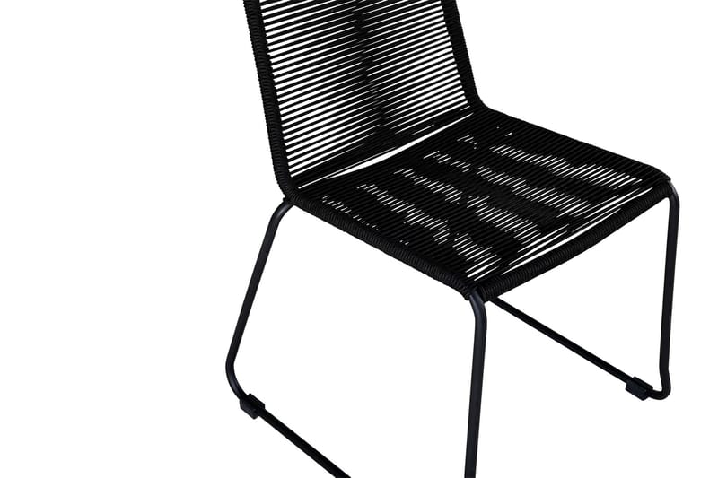 Lindos Stapelstol Utomhus Svart - Venture Home - Products - Utemöbler & utemiljö - Balkong & altan - Balkongmöbler - Balkongstol