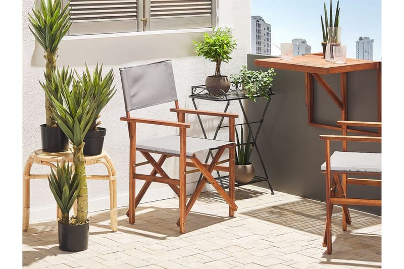 Salve Karmstol Utomhus - Brun/Grön/Vit - Products - Utemöbler & utemiljö - Balkong & altan - Balkongmöbler - Balkongstol