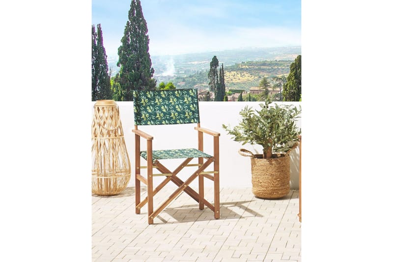 Salve Karmstol Utomhus - Mörkgrön/Vit/Ljusbrun - Products - Utemöbler & utemiljö - Balkong & altan - Balkongmöbler - Balkongstol