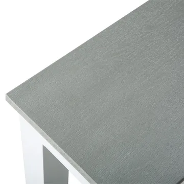 Tunis Cafebord utomhus 70x70 cm i metall/plast - Grå/Vit - Products - Utemöbler & utemiljö - Balkong & altan - Balkongmöbler - Balkongbord