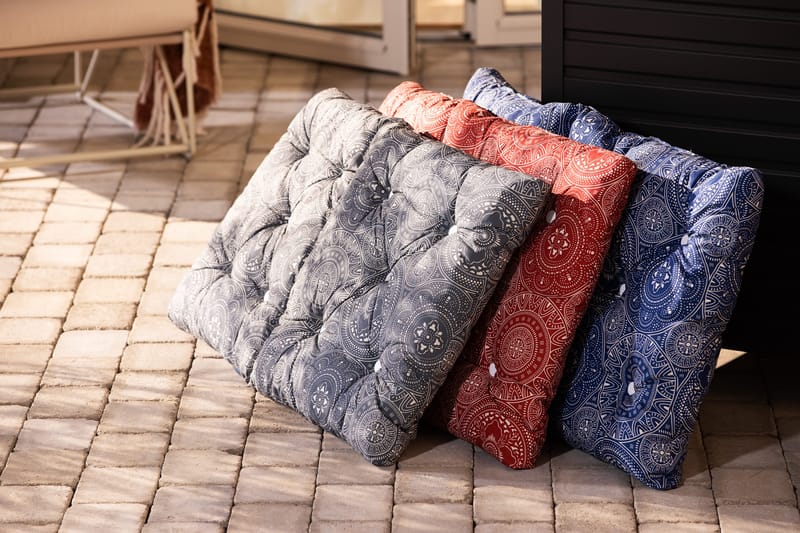 Lågvik Flockdyna - Grå/Vit - Products - Utemöbler & utemiljö - Dynor - Övriga dynor