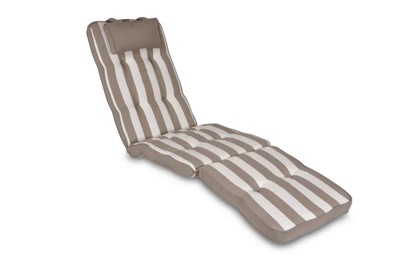 Standard Däckstolsdyna 50 cm, Taupe