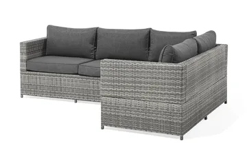 Avola Loungegrupp Utomhus 212 cm - Grå - Products - Utemöbler & utemiljö - Loungemöbler - Loungeset & loungegrupp