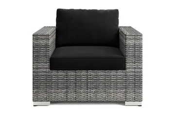 Bahamas Loungefåtölj utomhus i konstrotting - Grå - Products - Utemöbler & utemiljö - Loungemöbler - Loungestol utomhus