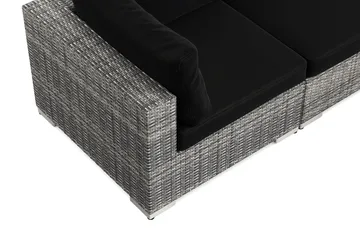 Bahamas utomhus hörnsoffa 8-sits vändbar med fåtölj och bord - Grå - Products - Utemöbler & utemiljö - Loungemöbler - Loungeset & loungegrupp