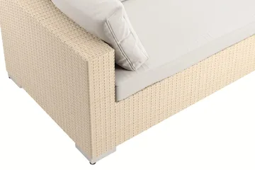 Bahamas utomhus L-soffa höger 8-sits med fåtölj och bord - Beige - Products - Utemöbler & utemiljö - Loungemöbler - Loungeset & loungegrupp