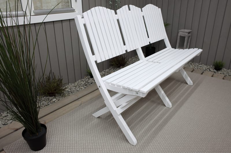 Delpino Utesoffa - Vit - Products - Utemöbler & utemiljö - Loungemöbler - Loungesoffor