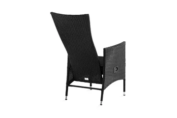 Jenny Matstol utomhus Ställbar - Justerbar Utefåtölj i Konstrotting - Svart - Products - Utemöbler & utemiljö - Loungemöbler - Loungestol utomhus