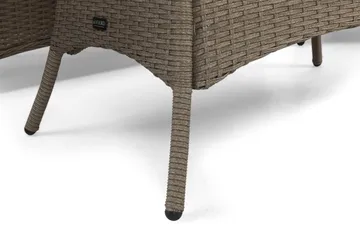 Marcus Soffgrupp 2-sits Ink. Fåtöljer - Brun / Gråa dynor - Products - Utemöbler & utemiljö - Loungemöbler - Loungeset & loungegrupp