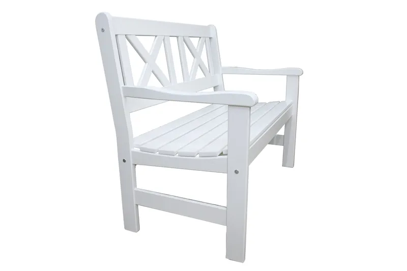 Olivo 2-sits Utesoffa - Vit - Products - Utemöbler & utemiljö - Loungemöbler - Loungesoffor