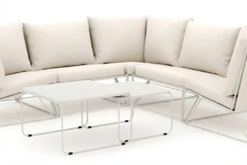 Usteryd utomhus hörnsoffa 5-sits vändbar - Beige/Beige - Products - Utemöbler & utemiljö - Loungemöbler - Loungeset & loungegrupp