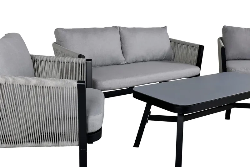Virya Loungegrupp Utomhus 4-sits - Vit - Products - Utemöbler & utemiljö - Loungemöbler - Loungeset & loungegrupp