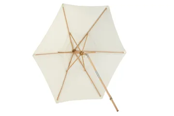 Corypho Parasoll 250 cm - Vit - Products - Utemöbler & utemiljö - Solskydd - Parasoll