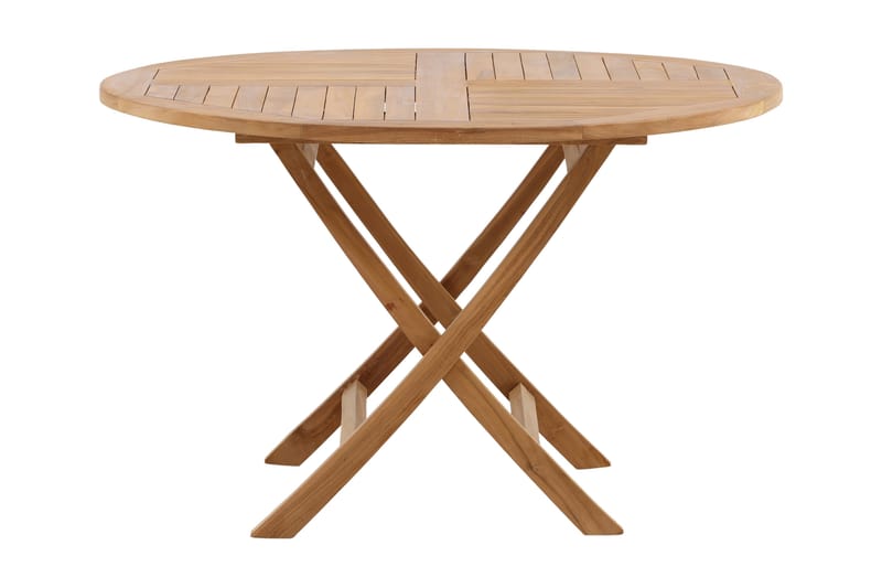 Kenya Matbord Utomhus Rund Ø120 cm - Beige - Products - Utemöbler & utemiljö - Utebord & trädgårdsbord - Matbord utomhus