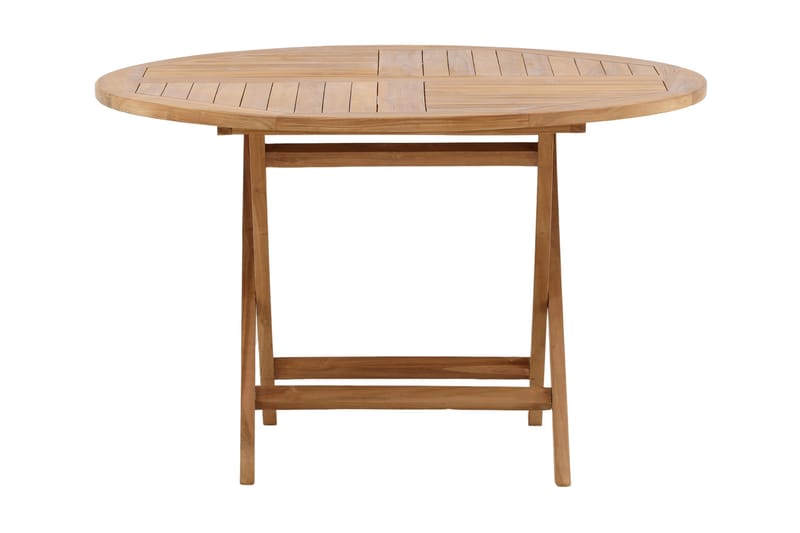 Kenya Matbord Utomhus Rund Ø120 cm - Beige - Products - Utemöbler & utemiljö - Utebord & trädgårdsbord - Matbord utomhus