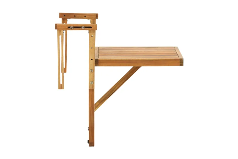 Marion Balkongbord Utomhus 60x45 cm - Trä/Natur - Products - Utemöbler & utemiljö - Utebord & trädgårdsbord - Matbord utomhus