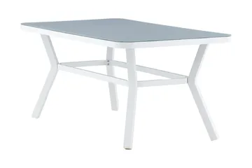 Virya Matbord Utomhus 160 cm - Vit/Grå - Products - Utemöbler & utemiljö - Utebord & trädgårdsbord - Matbord utomhus