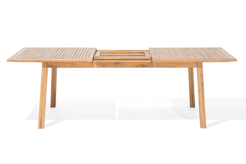 Cesana Trädgårdsmöbelset Med Utebord+8 Utestolar - Trä/Natur - Products - Utemöbler & utemiljö - Utegrupp - Matgrupp utomhus