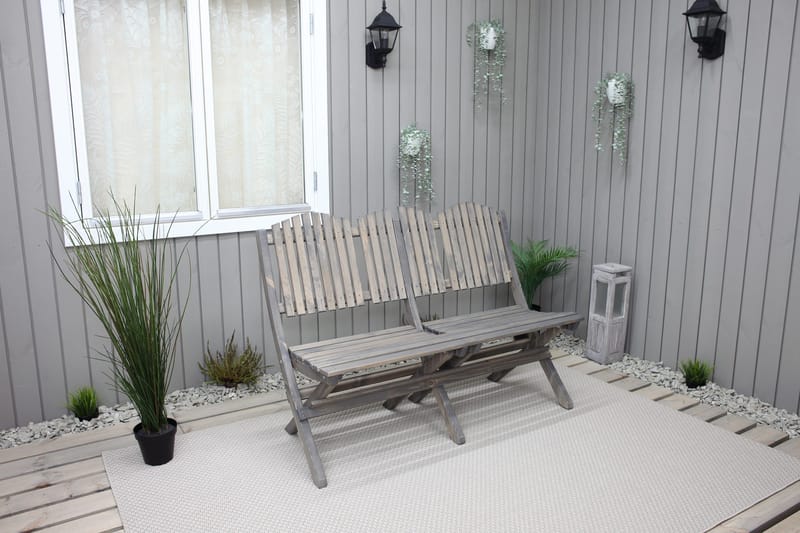 Delpino Utesoffa - Grå - Products - Utemöbler & utemiljö - Utesoffa - Trädgårdssoffa