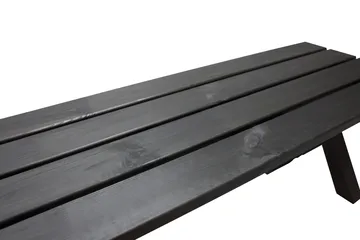 Lietinna Utebänk 100 cm - Svart - Products - Utemöbler & utemiljö - Utesoffa - Trädgårdsbänk & utebänk