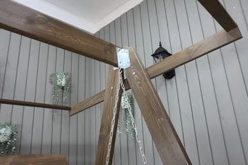 Pelle 3-sits Hammock utan tak - Brun - Products - Utemöbler & utemiljö - Utesoffa - Hammock