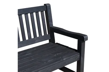 Rimforsa Utesoffa - Kaffesvart - Products - Utemöbler & utemiljö - Utesoffa - Trädgårdsbänk & utebänk