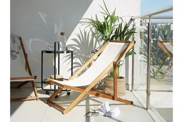 Gjengene Solstol - Brun - Products - Utemöbler & utemiljö - Utestol & trädgårdsstol - Solstol