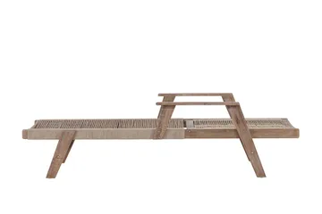 Little John Solstol 200x72 cm - Brun - Products - Utemöbler & utemiljö - Utestol & trädgårdsstol - Solstol