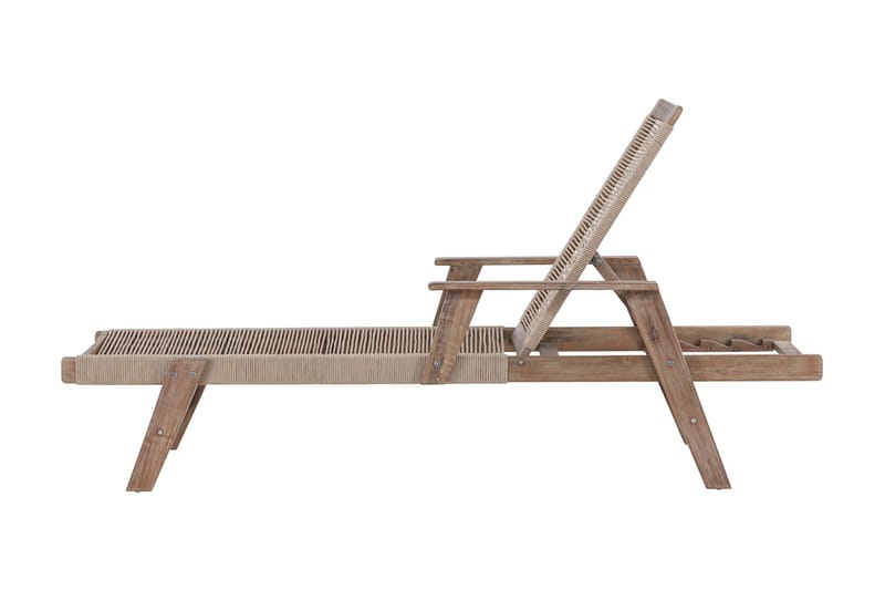 Little John Solstol 200x72 cm - Brun - Products - Utemöbler & utemiljö - Utestol & trädgårdsstol - Solstol