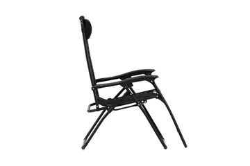 Vulcano Solsäng - Svart - Products - Utemöbler & utemiljö - Utestol & trädgårdsstol - Solstol - Baden baden stol