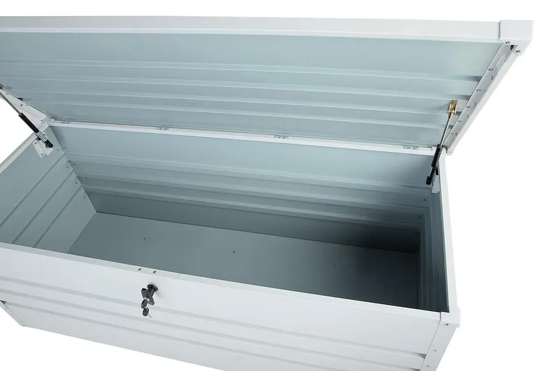 Cebrosa Dynlåda 165 cm - Vit - Products - Utemöbler & utemiljö - Utomhusförvaring - Dynförvaring - Dynbox & dynlåda